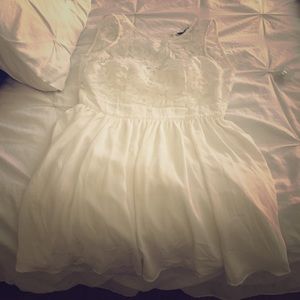White lace dress